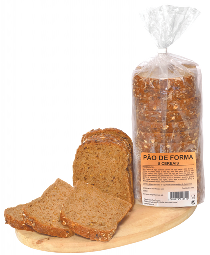 Pão De Forma 8 Cereais Nossa Padaria 0.35Kg