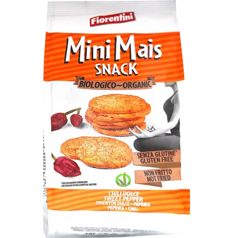 Snack De Milho Com Chili Biológico Sem Glúten 50 g