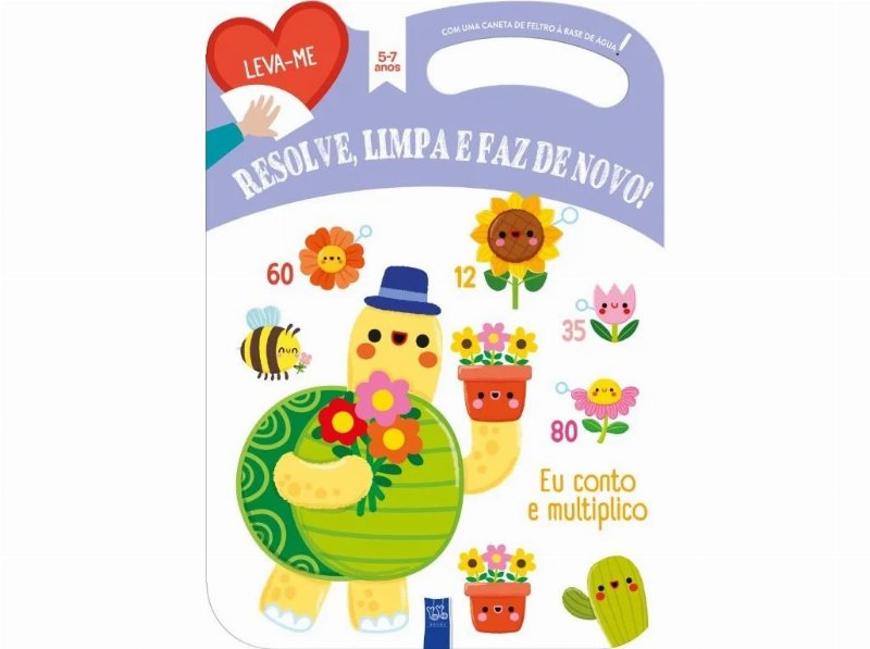 Livro Resolve Limpa E Faz De Novo - Eu Conto E Multiplico 5-7 Anos