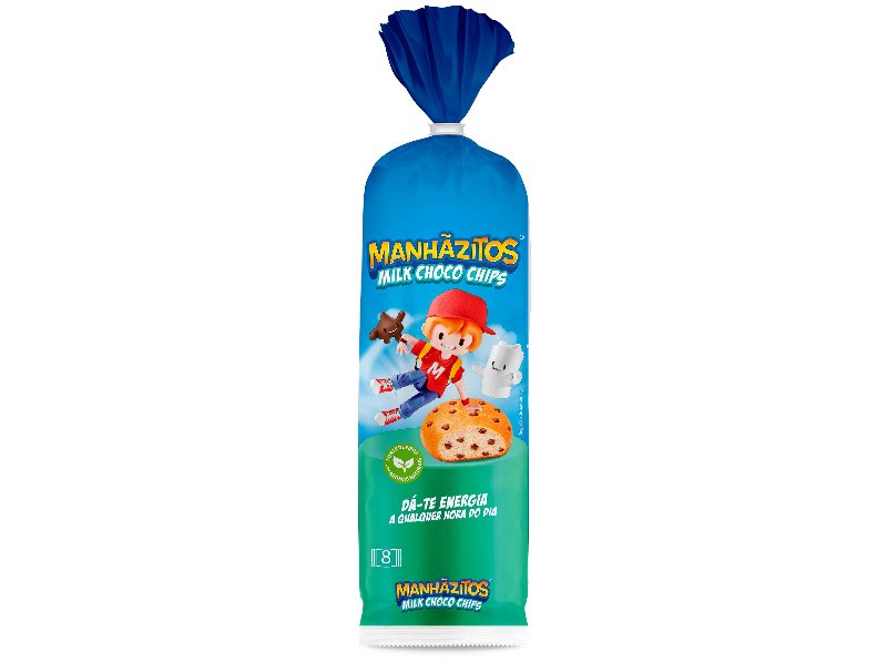 Bolo Manhazitos Recheado Leite 8Un
