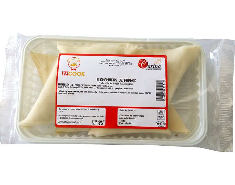 Chamuças Izicook De Frango 8Un 260 g