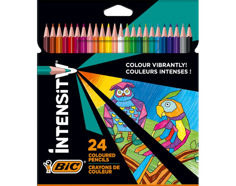 Lápis De Cor Bic Color Up 24 Unidades