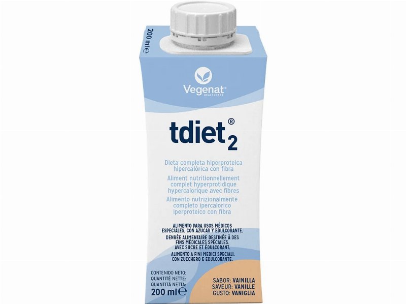 Suplemento Nutrisens Tdiet 2 Baunilha 200 ml