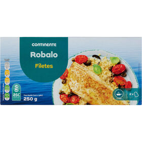 Filetes De Robalo Asc Congelado Continente 250 g