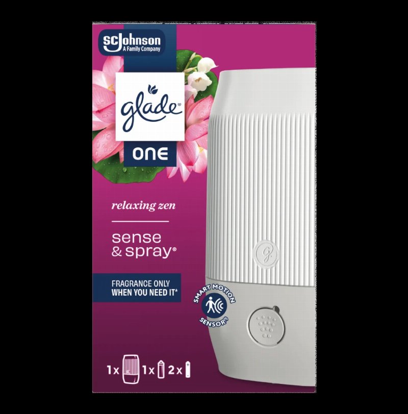 Ambientador Elétrico Sense & Spray One Relaxing Zen Com Recarga Glade 1Un