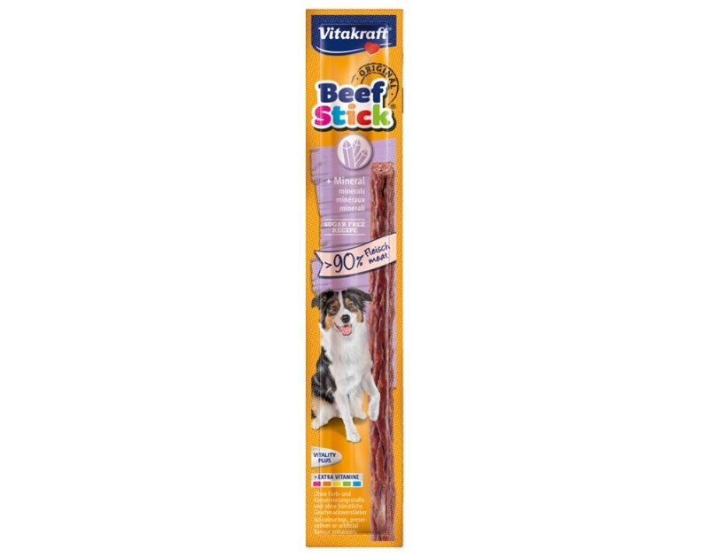 Snack Para Cão Beef Stick Vitakraft Mineral 1 Unidade