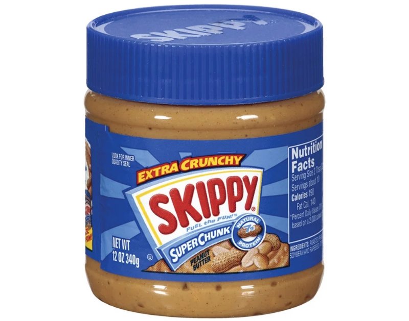 Manteiga Skippy Amendoim Crunchy 340 g