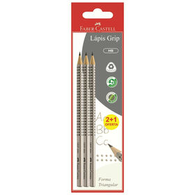 Lápis Grafite Grip Hb Faber-Castell 2 Un