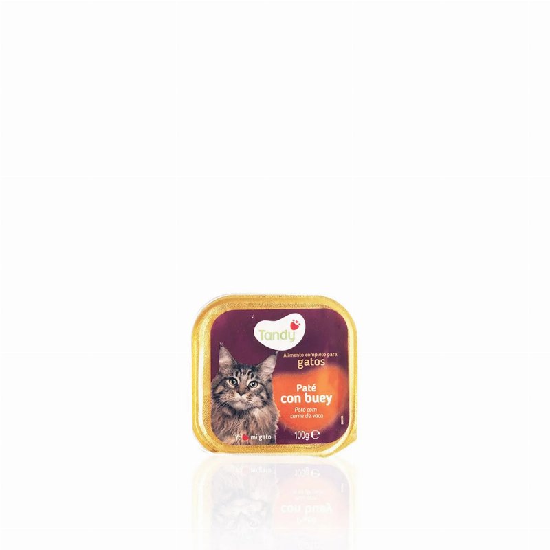 Tandy Alimento Para Gato Vaca Terrina 100 gr