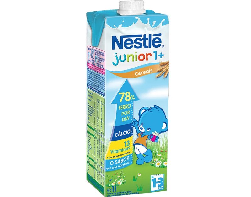 Bebida Nestlé Láctea Crescimento Cereais 1+ Ano 1 l