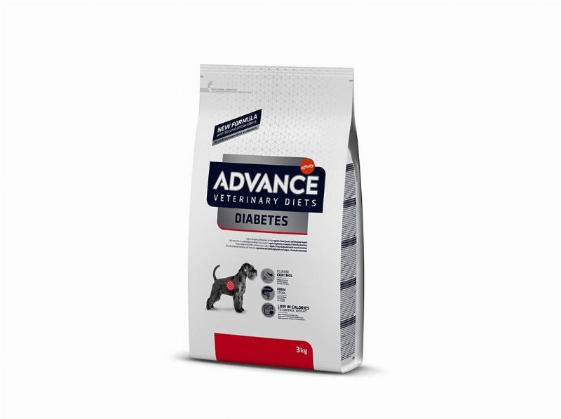Ração Veterinária Cão Advance Diabetes 3 kg