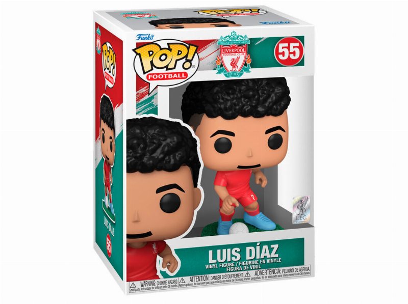 Figura Funko Pop Football: Lfc Luis Díaz