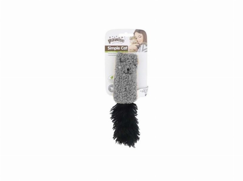 Brinquedo Gato Pawise Almofada Simple Cat Cores Sortidas
