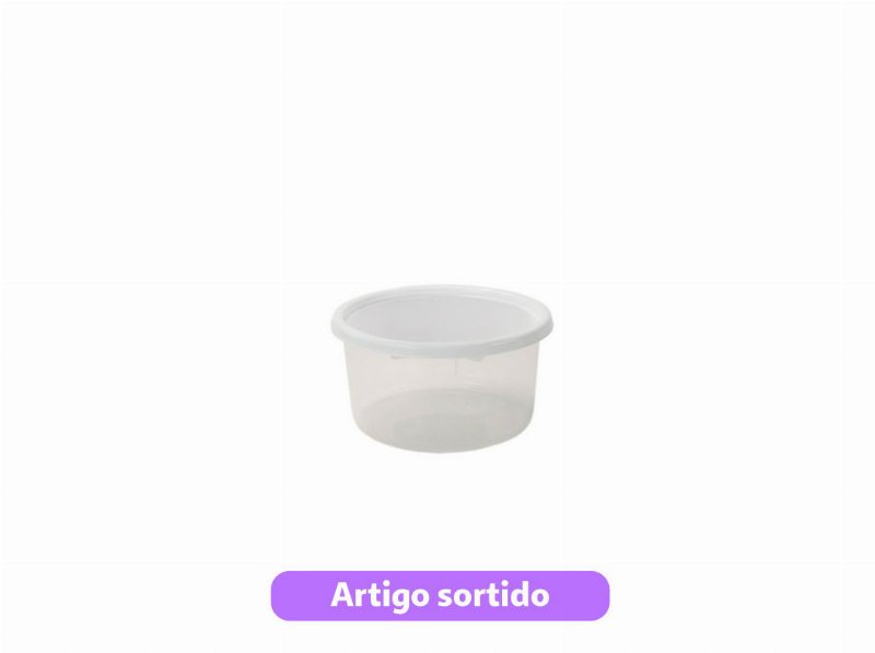 Caixa Para Alimentos Codil 10.2X5.5Cm 300 ml Cores Sortidas