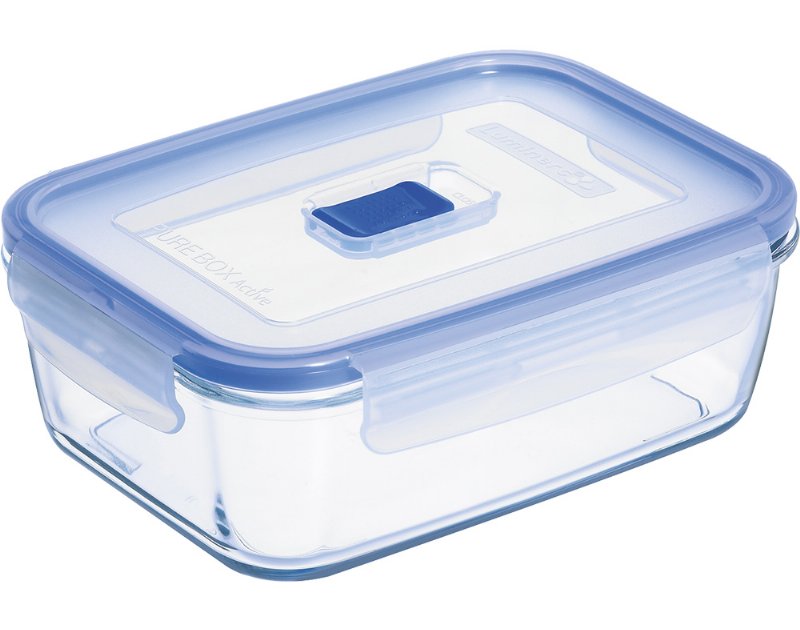 Caixa Rectangular Hermética Pure Box Active Luminarc 19X13Cm