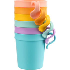 Conjunto 6 Canecas Reutilizáveis 300 ml Colors Kasa