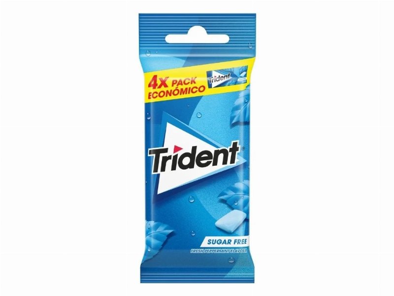 Pastilhas Elásticas Trident Fresh Peppermint 56 g