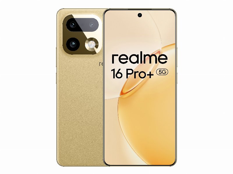 Smartphone Realme 16 Pro+ 5 g Dourado 12/512