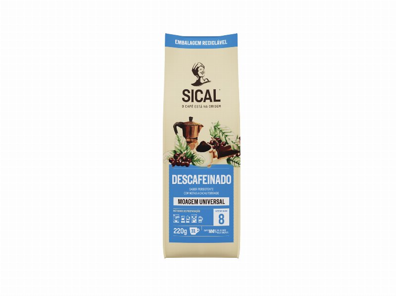 Café Moído Sical Descafeinado 220 g