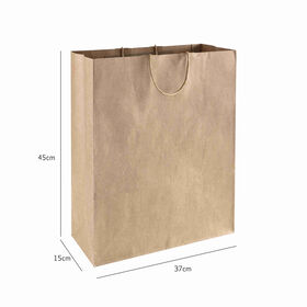 Saco Para Presentes Papel Kraft L Note!