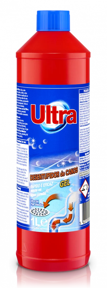 Desentupidor De Canos Gel Ultra 1L