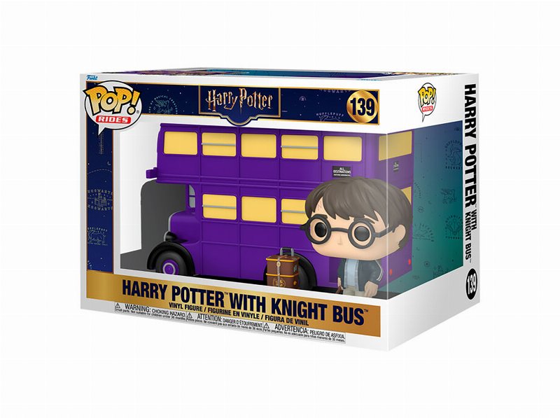 Figura Funko Pop! Ride Supdlx: Harry Potter - Knight Bus