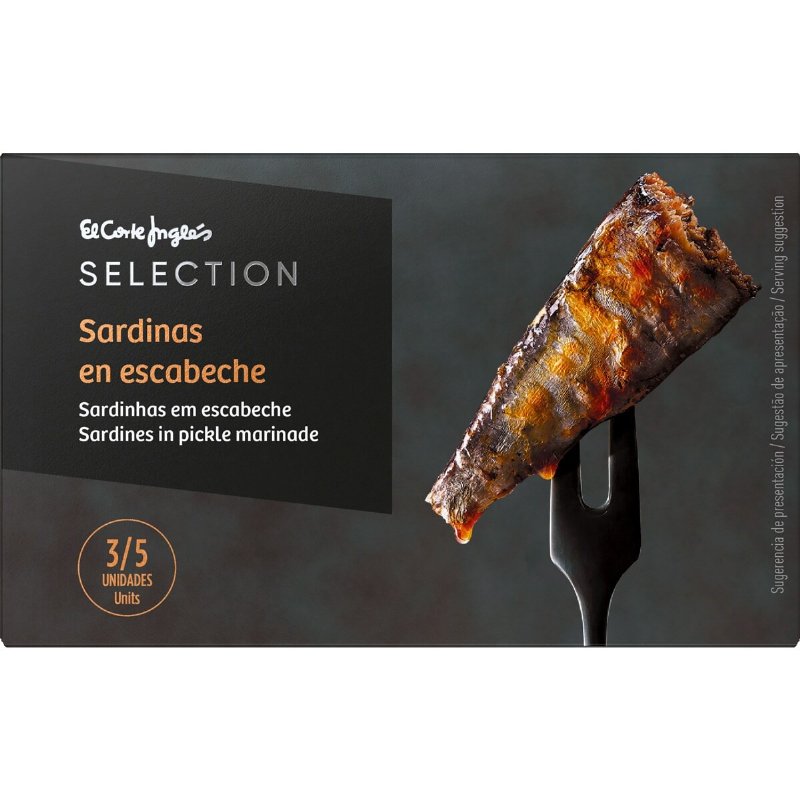 Sardinhas Em Escabeche 3-5 Unidades 87 g