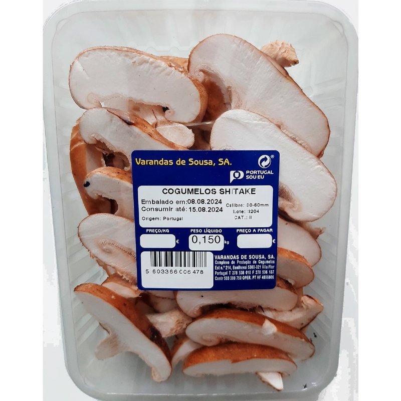 Cogumelos Shitake Laminados 150 g