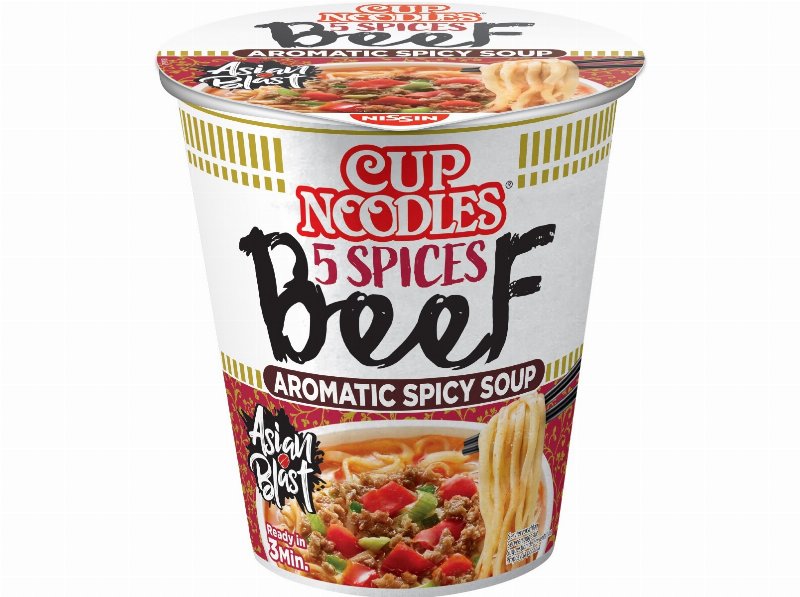 Cup Nissin Noodles Vitela 64 g