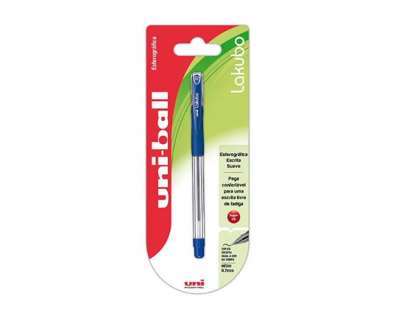 Esferográfica Uni-Ball Lakubo Sg-100 Azul