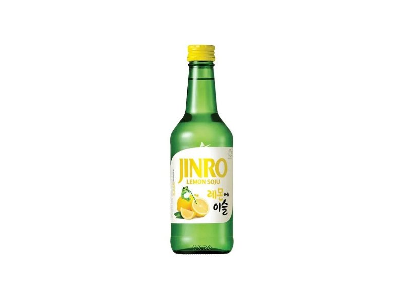 Bebida Soju Jinro Limão 13% Vol 350 ml
