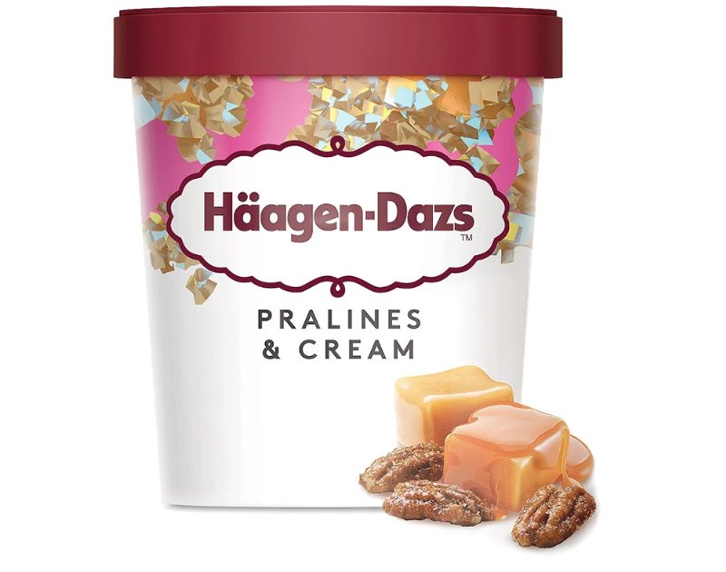 Gelado Häagen-Dazs Baunilha Praline 460 ml