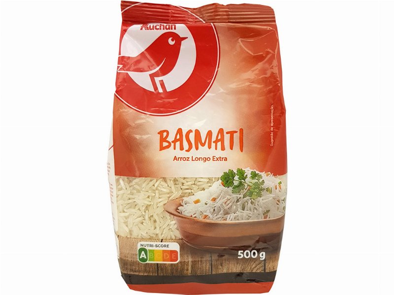 Arroz Basmati Auchan Extra Longo 500 g