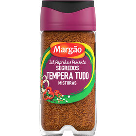 Mistura De Sal, Paprika E Pimenta Em Frasco Margão 70 gr