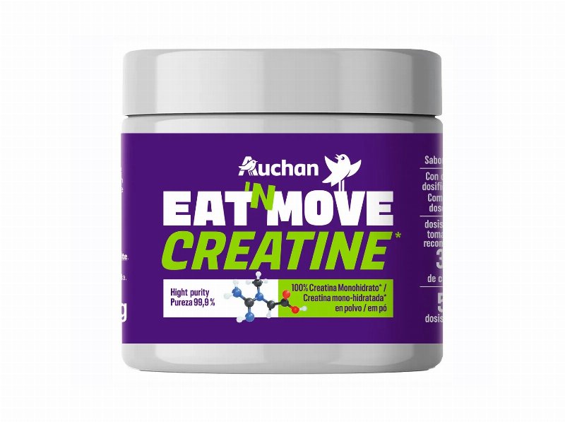 Creatina Mono-Hidratada Auchan Eat'n Move Em Pó 150 g