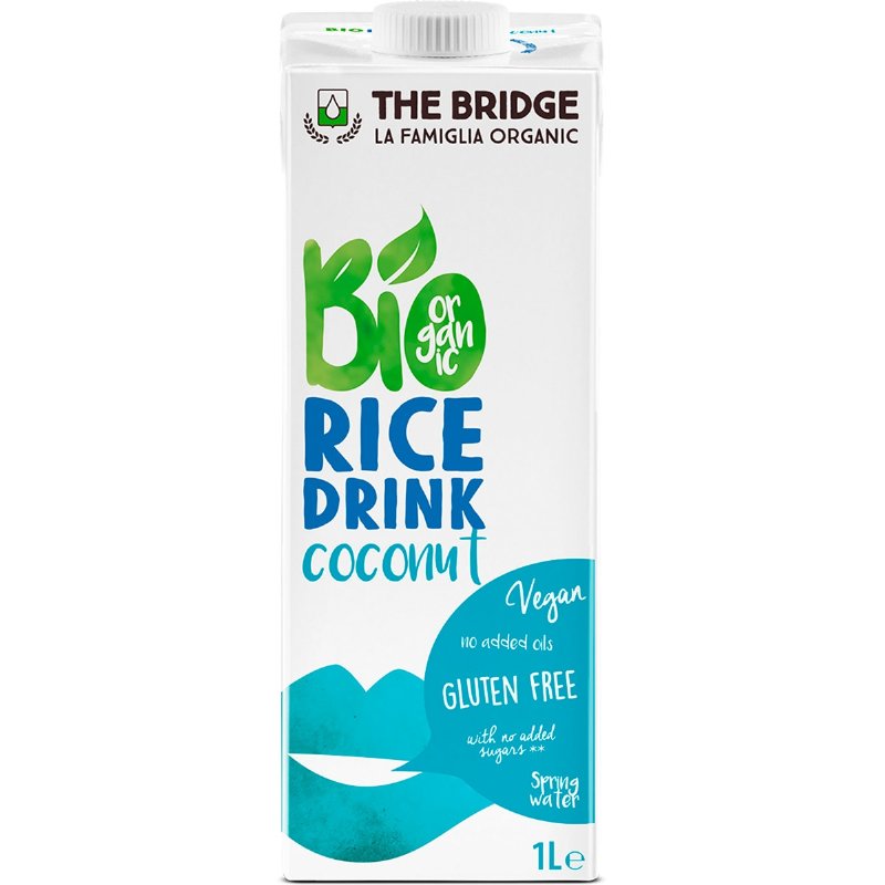 Bebida Bio De Arroz E Coco 1 l