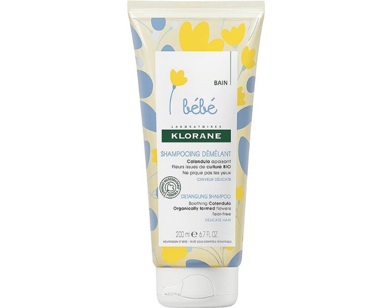 Champô Klorane Bebé Suave Desembaraçado 200 ml