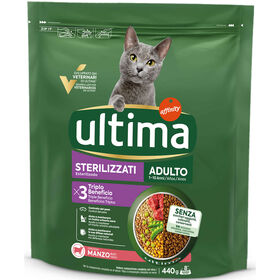 Ração Para Gato Adulto Esterilizado Vaca Affinity Ultima 440 g