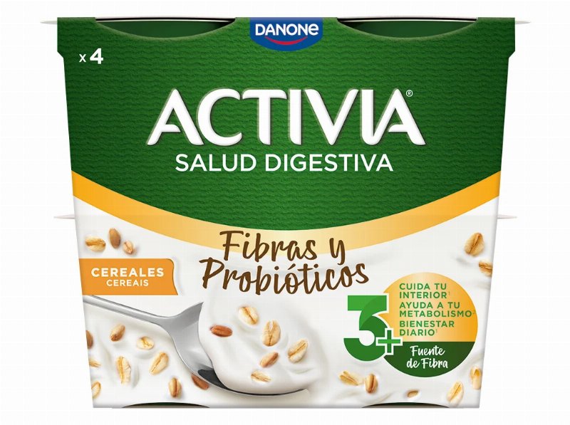 Iogurte Activia Bifidus Cereais 4X120 g