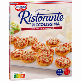 Mini Pizzas De Salame Ristorante Piccolissima 288 gr