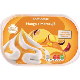 Gelado Manga E Maracujá Continente 900 ml