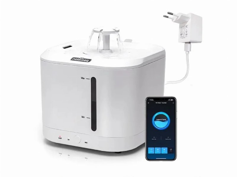 Bebedouro Inteligente Nobleza Com Controlo Branco 2.5 l