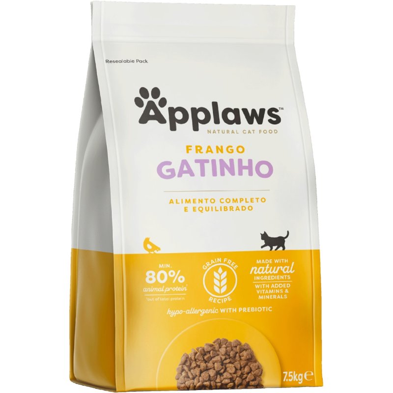 Alimento Seco Para Gato Sabor Galinha 7.5 kg