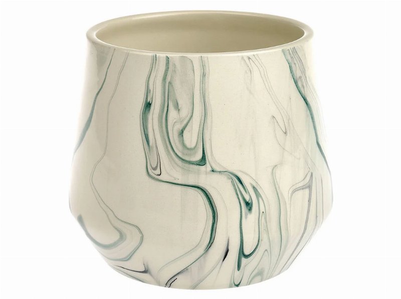 Vaso Dolomite Gardenstar Azul Ø13.5X12Cm