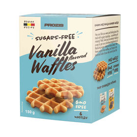 Waffles Com Sabor A Baunilha Prozis 6 X 25 gr