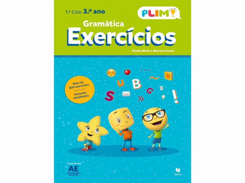 Livro Plim! Gramática Exercícios 3º Ano