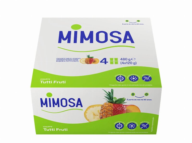 Iogurte Mimosa Aroma Tutti Fruti 4X120 g