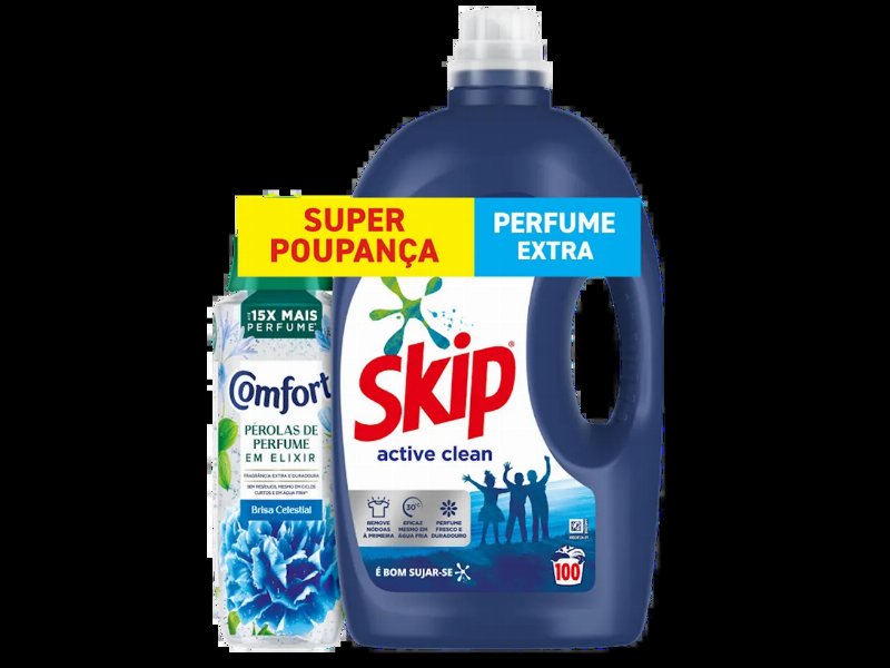 Detergente Líquido Tabuleiro Sensitive 100 Doses + Amaciador