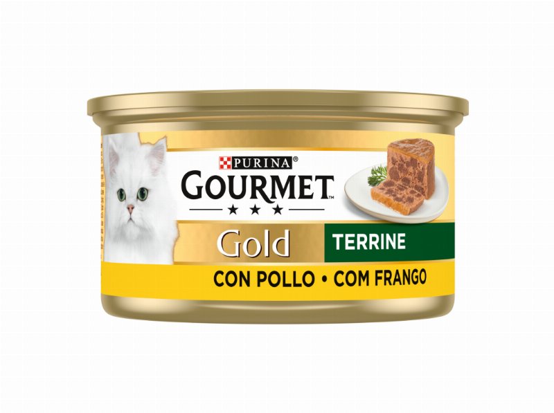 Comida Húmida Para Gato Gourmet Gold Com Frango 85 g