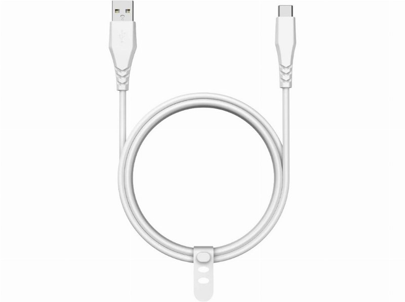 Cabo Usba To Usbc Qilive 600183160 Branco 1.2M 3A